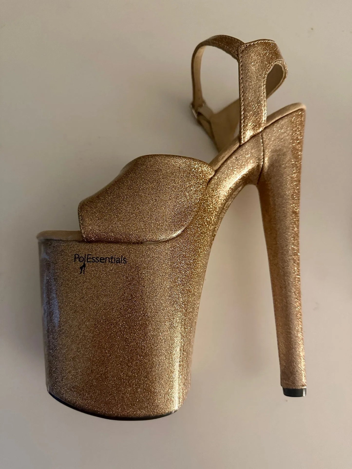Heel Wrapz© Platform Heel Protector - Clear 7-8 inches